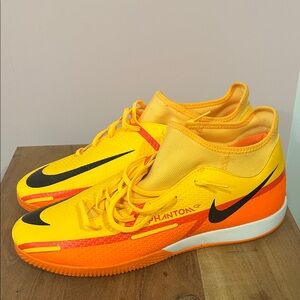 Nike Phantom Yellow and Orange Athletic Shoes